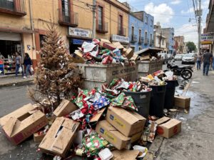 Basura en Navidad