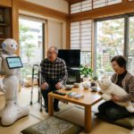 Robots que ayudan a cuidar a adultos mayores