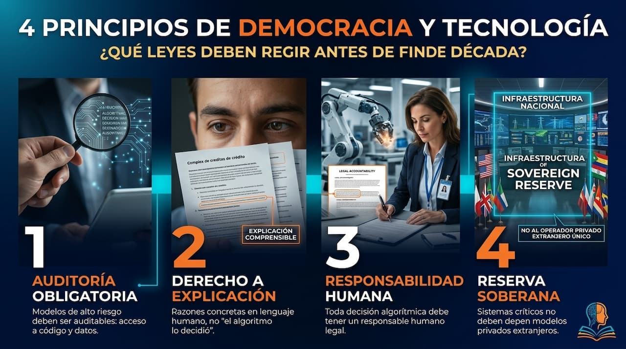 Cuatro principios para regular la tecnología y la Inteligencia Artificial