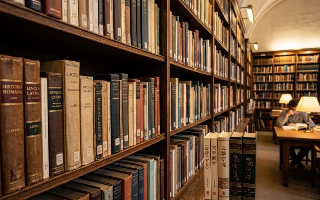 El árabe y el chino las lenguas que la academia sigue sin leer